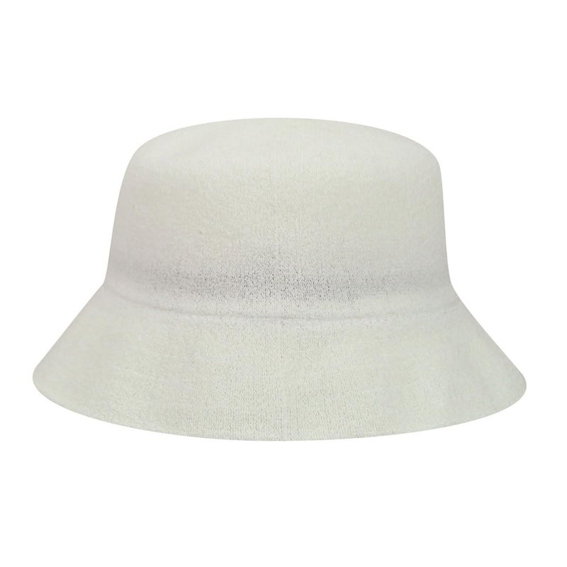KANGOL قبعة كانغول برمودا - أبيض/أبيض لامع، كبير - Image 3